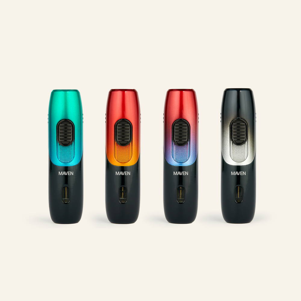 Maven Monaco Single Jet Cigar Torch Lighter — 9ct Display