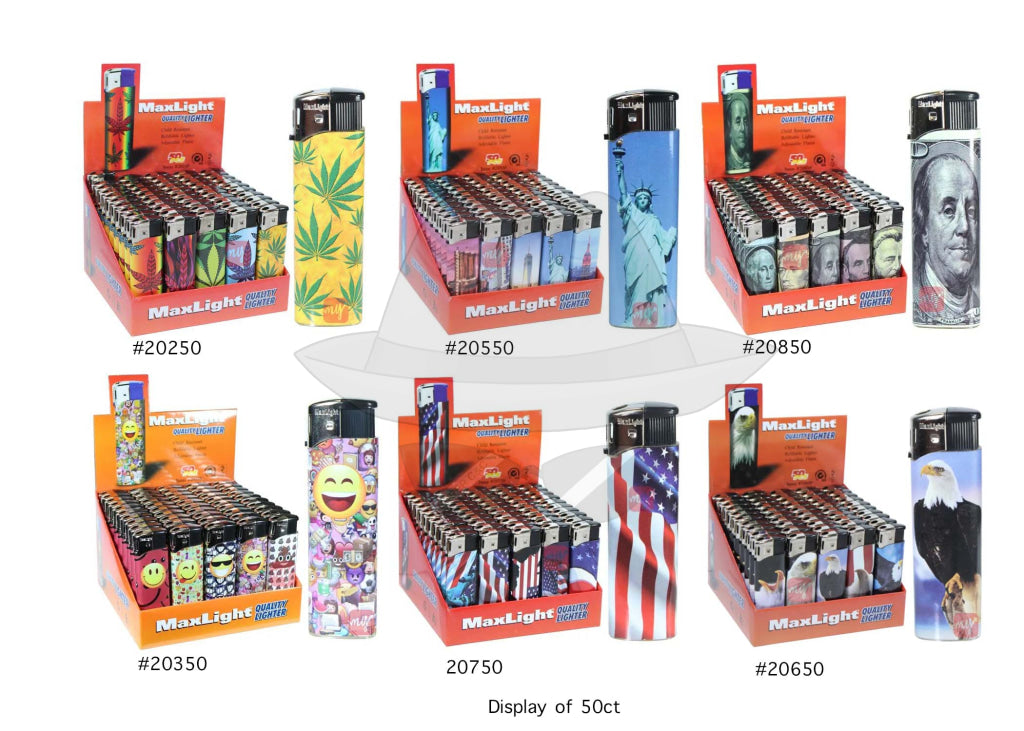 Maxlight Electronic Lighter-50ct