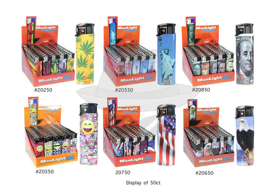 Maxlight Electronic Lighter-50ct