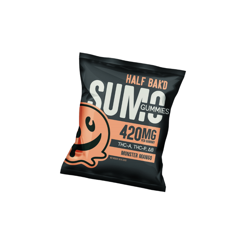 Load image into Gallery viewer, Monster Mango - Sumo Gummies - HALF BAK'D
