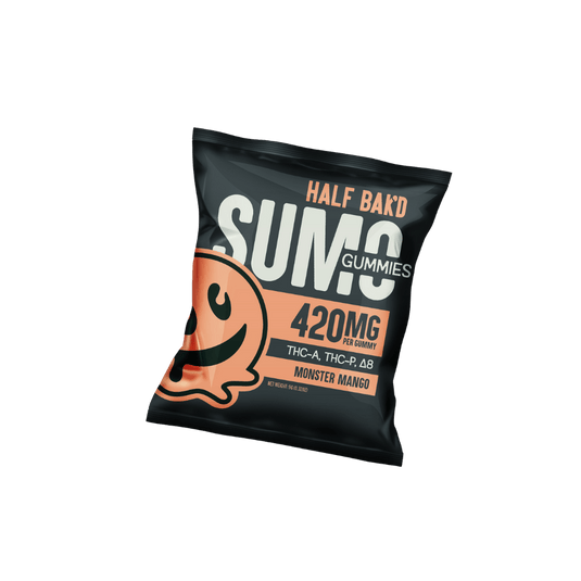 Monster Mango - Sumo Gummies - HALF BAK'D
