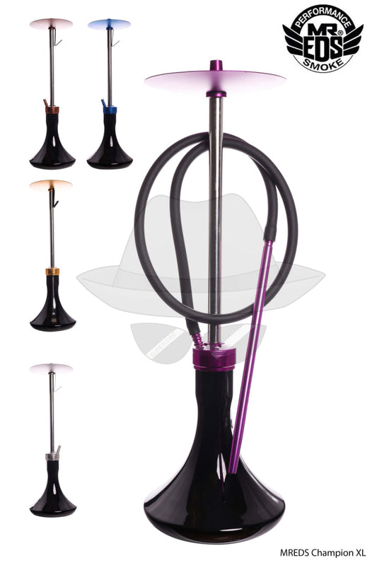 MR EDS Champion XL shisha aluminum 26" hookah E22