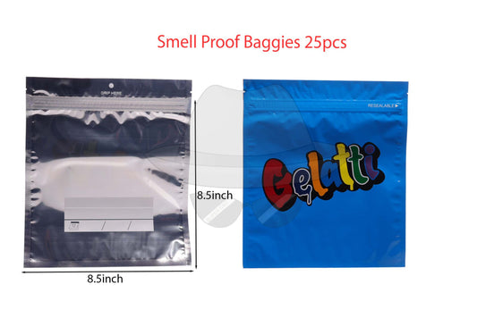 New Design Smell Proof Baggies 25pcs