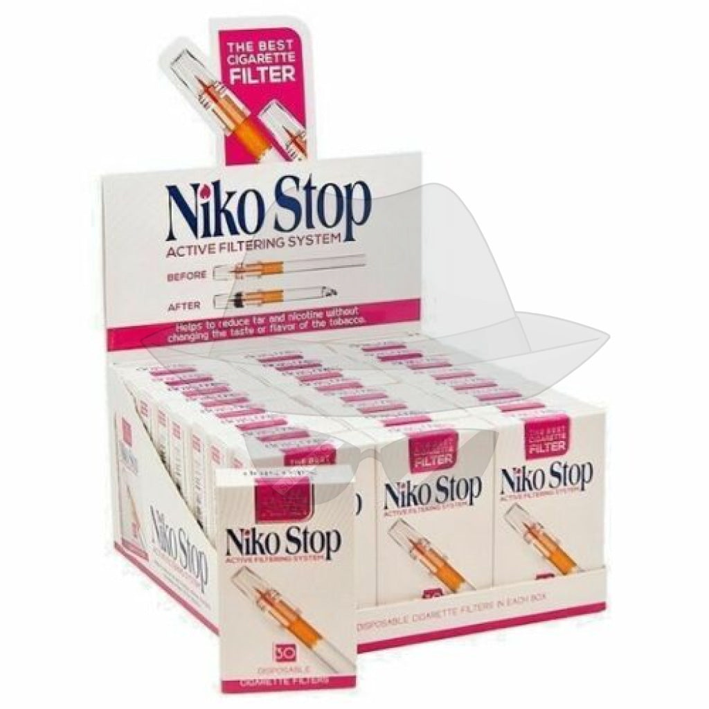 Niko-Stop Disposable Filter 1 box /24 Pack Each Pack 30 filters