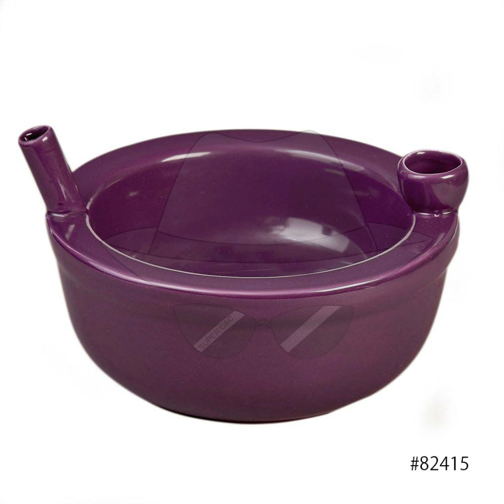 NOVELTY ROAST & TOAST CEREAL BOWL - PLUM COLOR