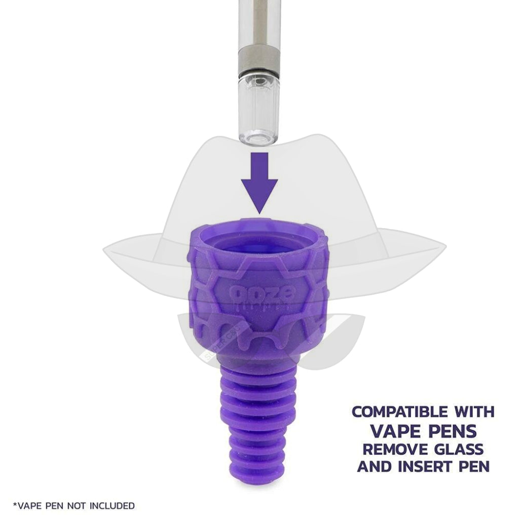 OOZE CRANIUM SILICONE WATER PIPE & NECTAR COLLECTOR 4in1