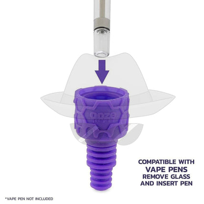 OOZE CRANIUM SILICONE WATER PIPE & NECTAR COLLECTOR 4in1