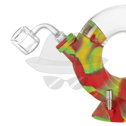 OOZE OZONE SILICONE WATER PIPE & NECTAR COLLECTOR 4in1