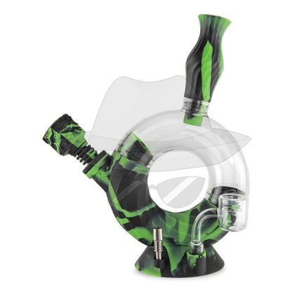 OOZE OZONE SILICONE WATER PIPE & NECTAR COLLECTOR 4in1