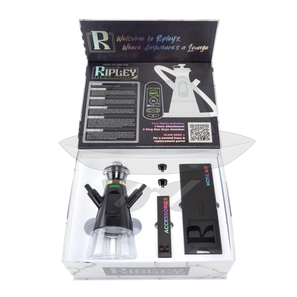 Ooze Ripley Dab Rig Hookah – 2400 mAh C-Core