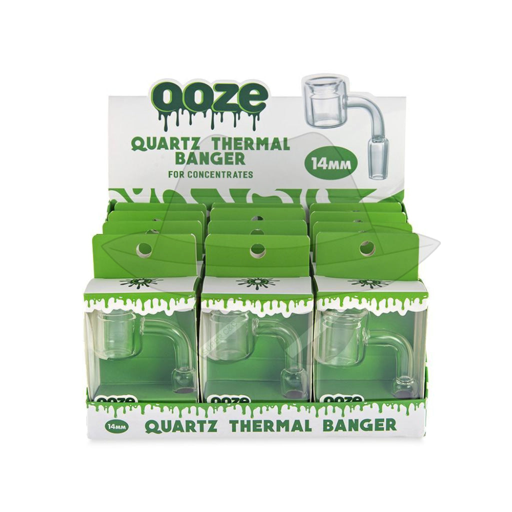 OOZE Thermal Banger Male14mm Display of 12ct