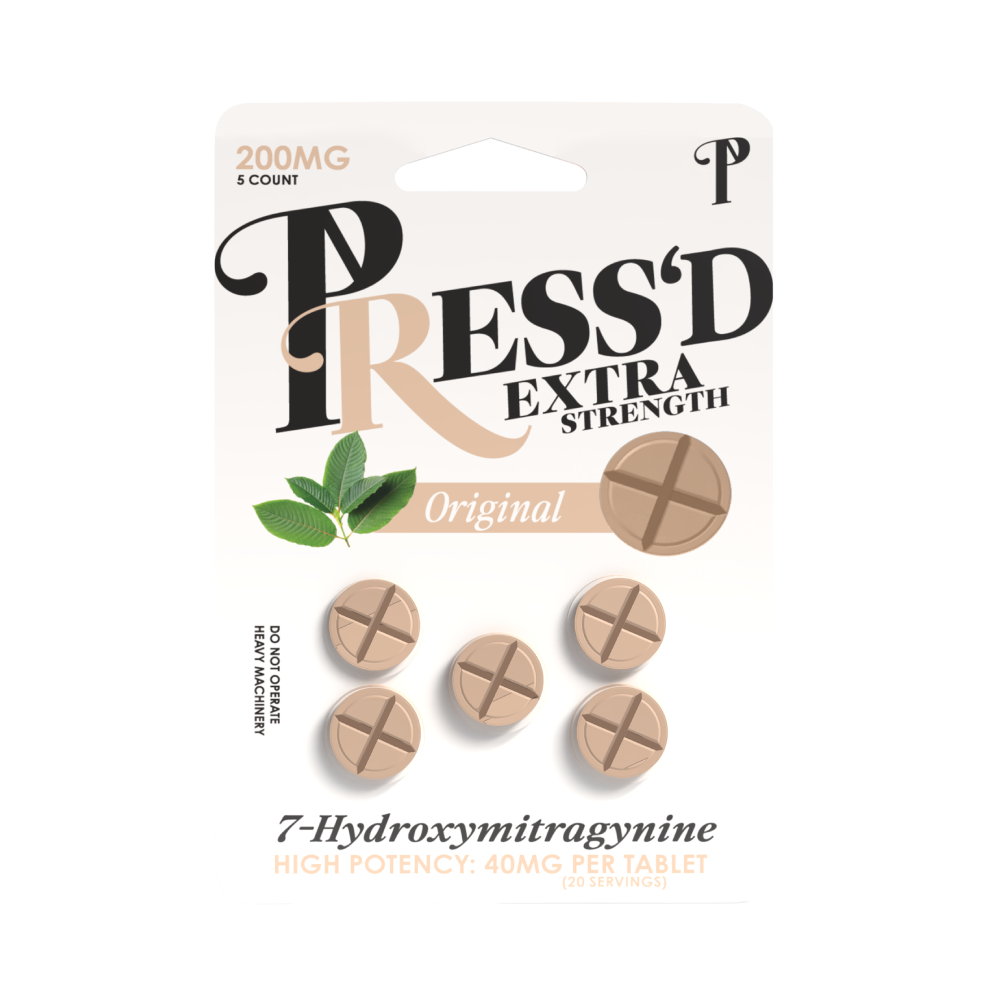 Press’d Extra Strength 5 Pack 7-Hydroxy 40mg