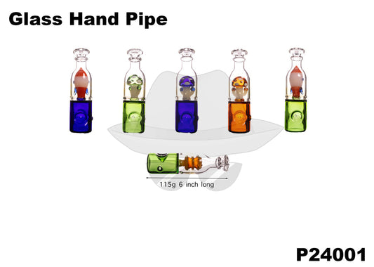 P24001 Glass Hand Pipe