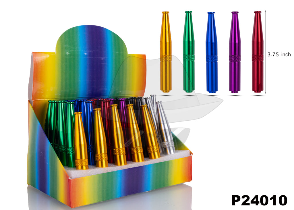 P24010 Metal Pipe - 36pcs