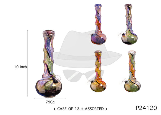P24120 10 INCH SOFTGLASS WATER PIPE