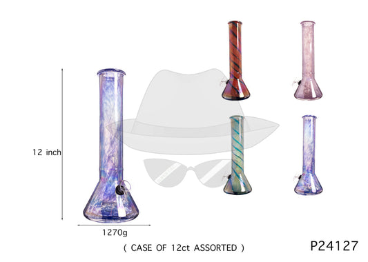 P24127 12 INCH SOFTGLASS WATER PIPE