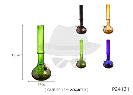 P24131 12 INCH SOFTGLASS WATER PIPE