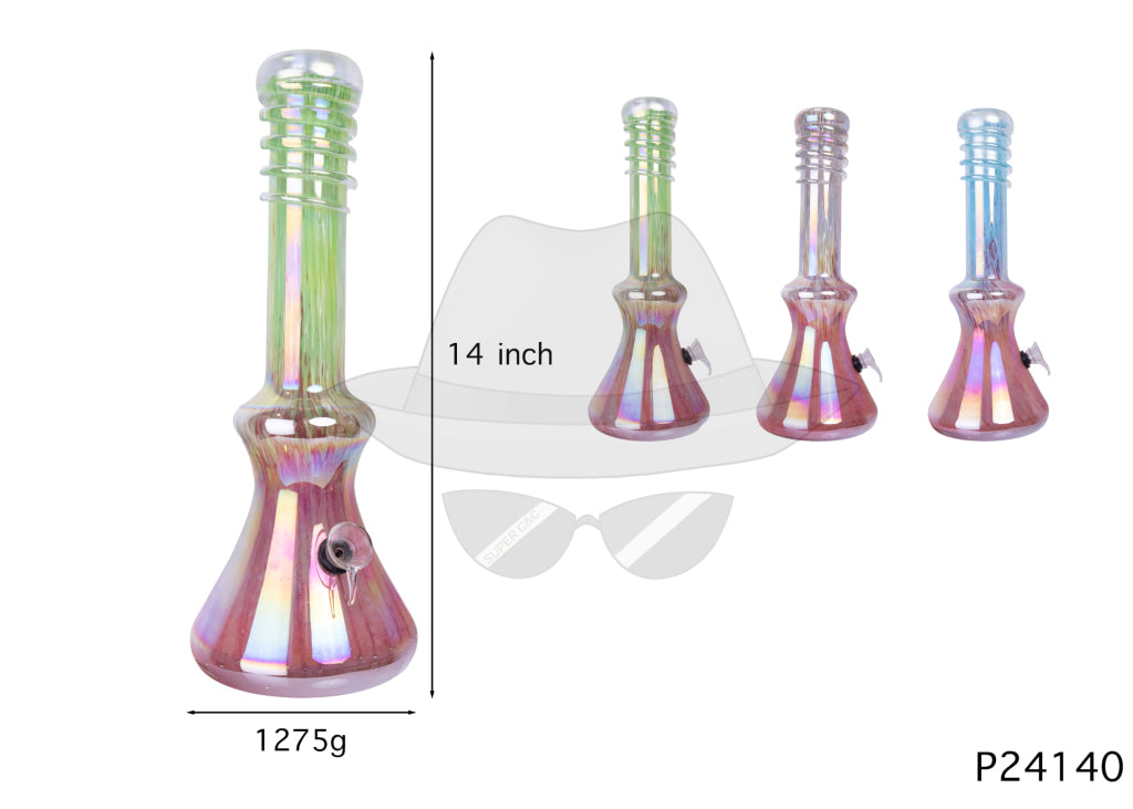 P24140 14 INCH SOFTGLASS WATER PIPE