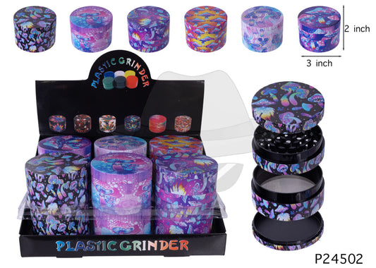 P24502 Plastic Grinder-12ct