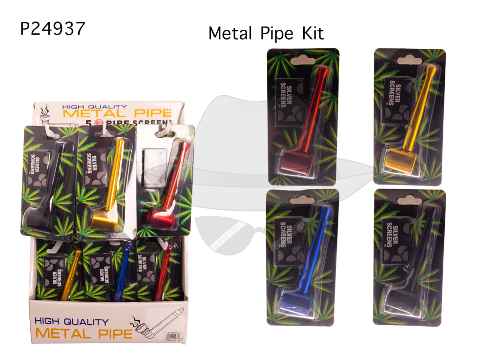 P24937 Metal Pipe Kit-24ct