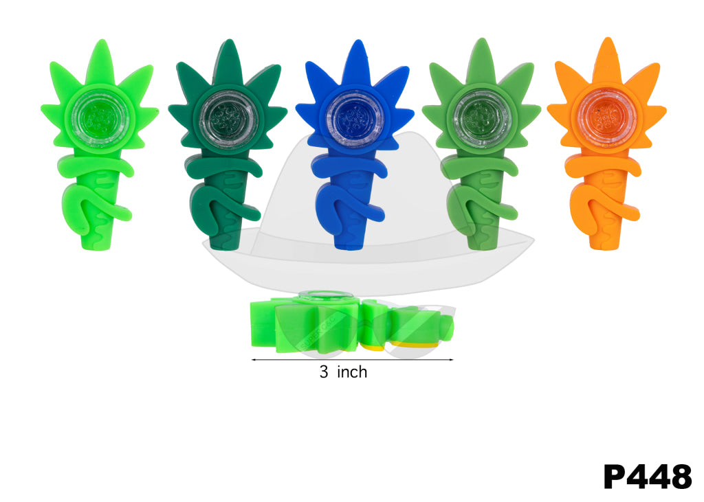 P448 Silicone Hand Pipe