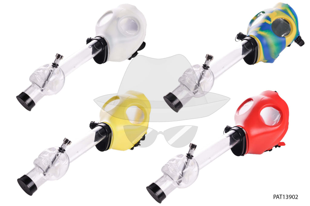 PAT13902 Silicone Gas Mask Hookah