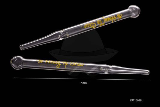 PAT16039 Glass Honey Tip Straw