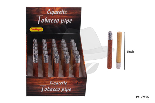 PAT22196 Premium Wood One Hitter-25ct
