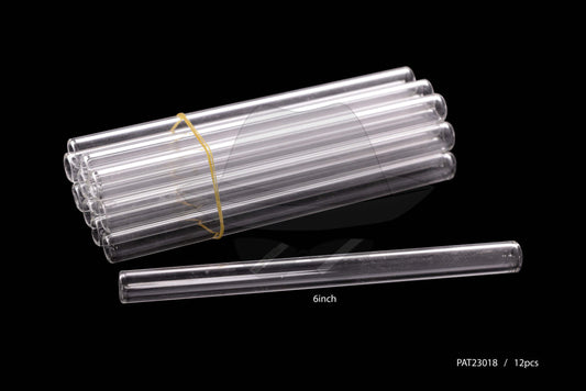PAT23018 6' Glass Tube-12ct
