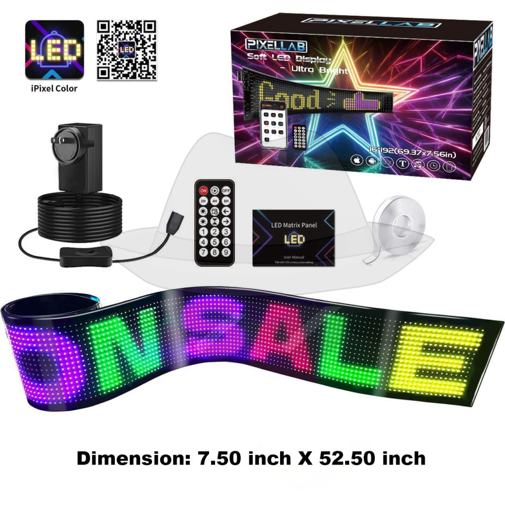 PIXELAB SOFT SCREEN LED SIGN