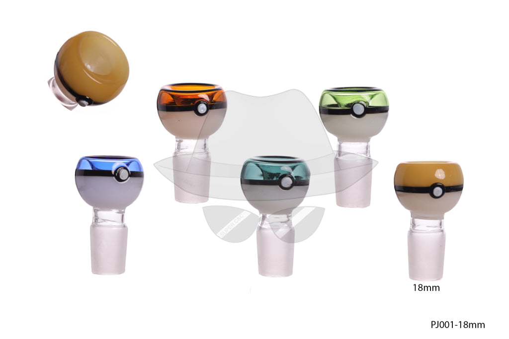 PJ001 18mm Male Glass Bowl