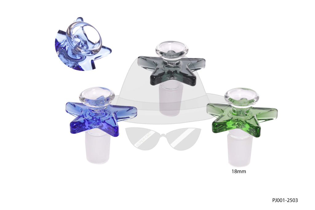 PJ001-7503 18mm Star Shaped Glass Bowl