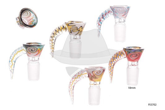 PJ3702 18" Male US Candy Glass Bowl