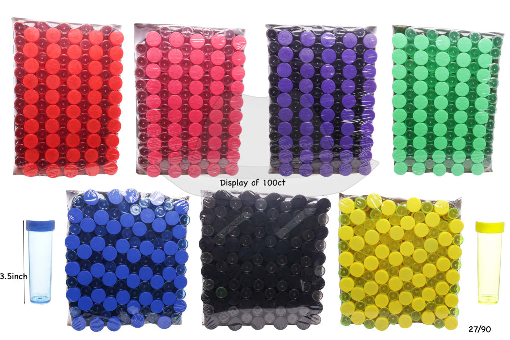Plastic jar 27/90 100ct