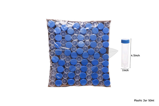 Plastic Jar 50ml -100ct