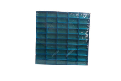 Plastic Jar Rectangle -50ct