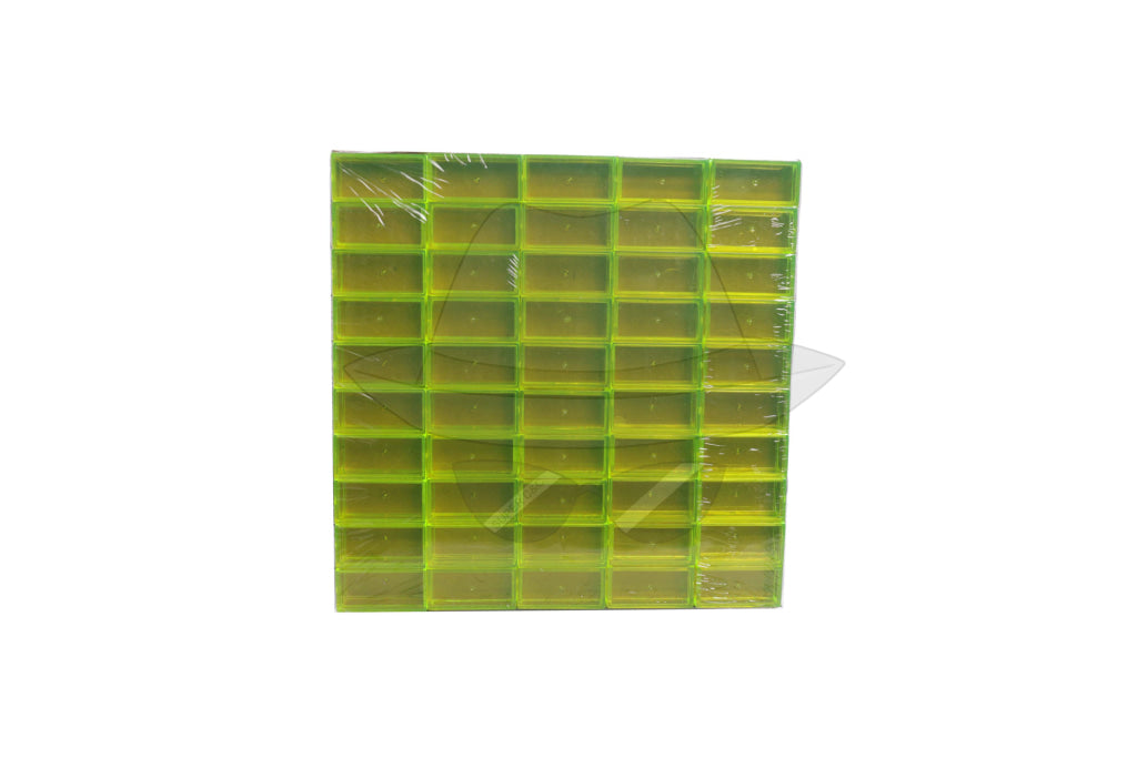 Plastic Jar Rectangle -50ct
