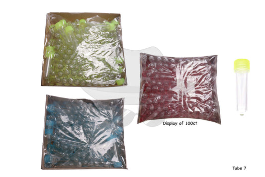 Plastic Tube 7 -100ct