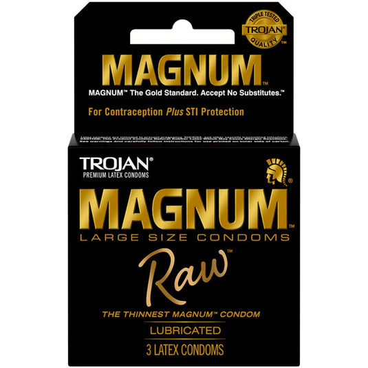 Trojan Condom Magnum RAW 3CT/DZ