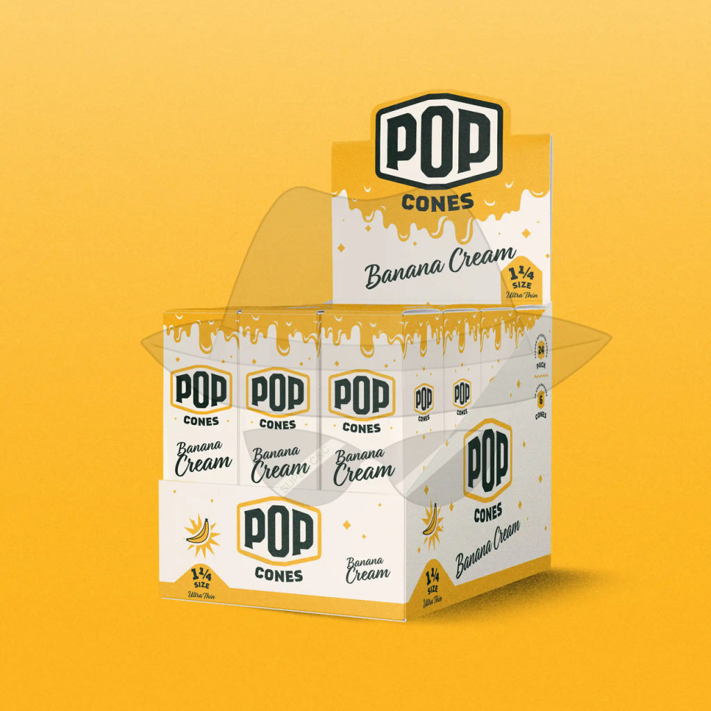 Pop Ultra Thin Cone 11/4-24pack