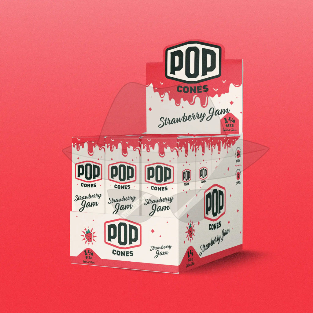 Pop Ultra Thin Cone 11/4-24pack