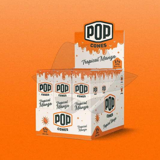 Pop Ultra Thin Cone 11/4-24pack
