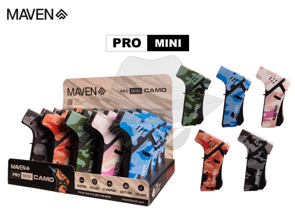 Pro Mini - Camo Collection by Maven Torch - 15ct