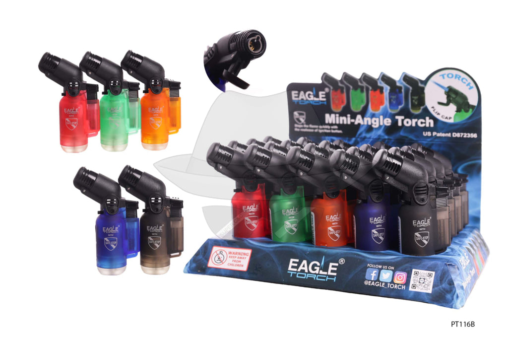 PT116B EAGLE Angle Torch Lighter 20pcs