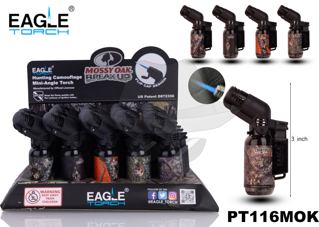 PT116MOK Eagle Torch Lighter 20CT