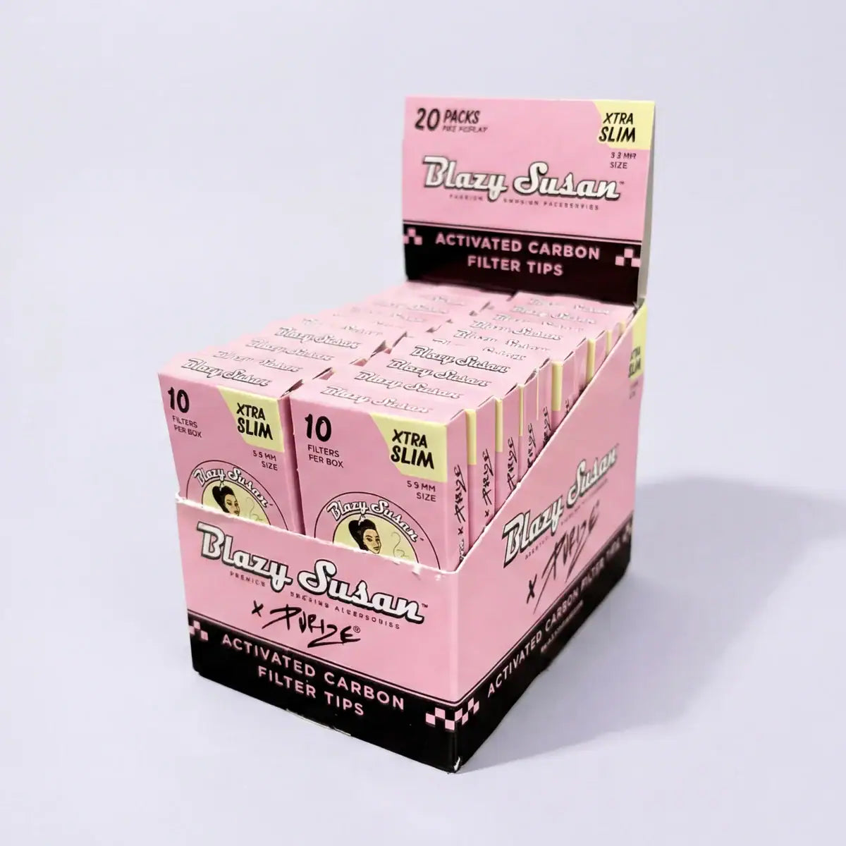 Blazy Susan Purize Xtra Slim Filter Tips Full Box