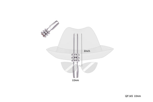 QF165 10mm  Quartz Glass Nail