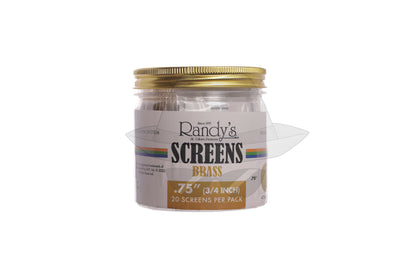 Randy’s Brass And  Stainless Steel Screen Jar