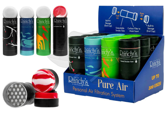 RANDY'S PURE AIR PERSONAL FILTRATION SYSTEM display of 12