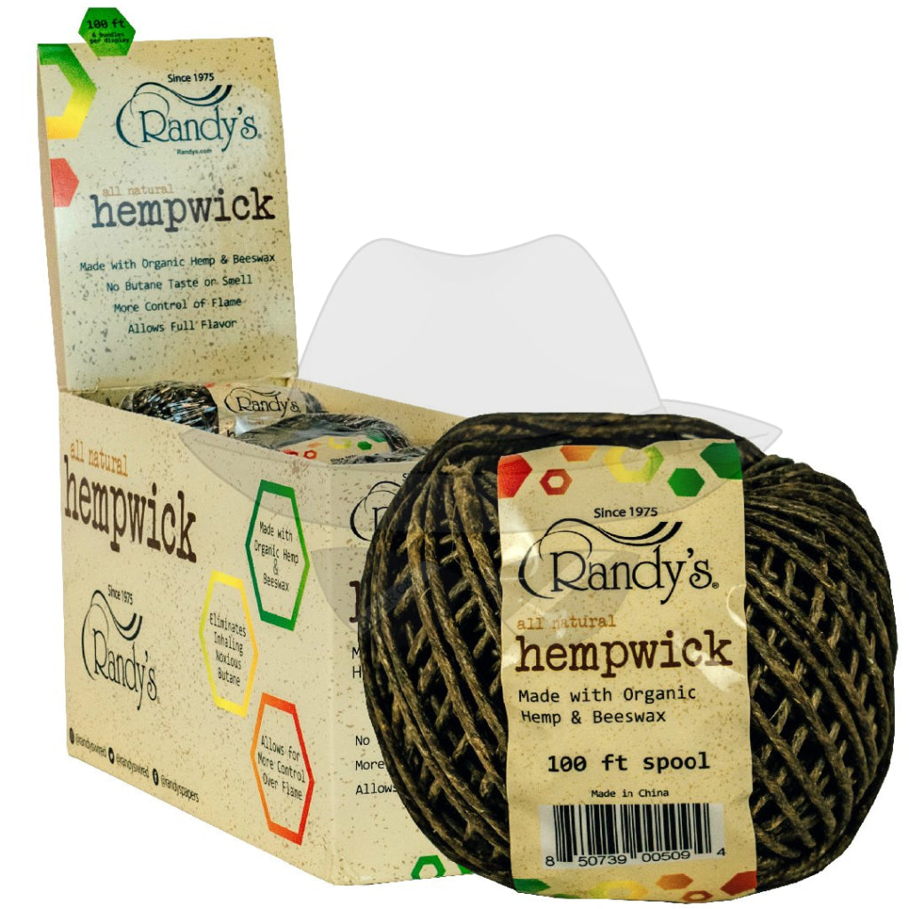 Randy’s Hemp  Wick 4ft / 100ft